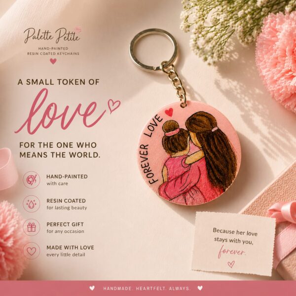 Best MOM Ever Keychain