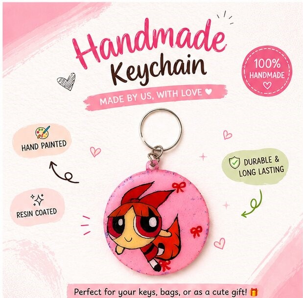 Blossom Girl - Keychain
