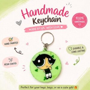 Buttercup Girl - Keychain