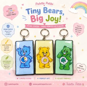 Tiny Bears, Big Joys Keychain (Pack of 3)